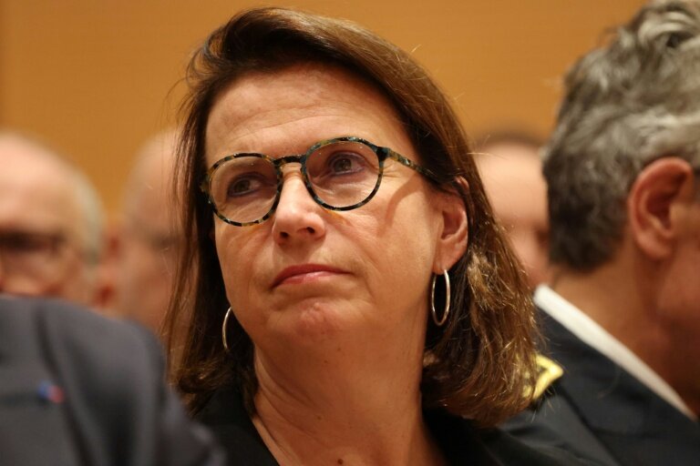 La Défenseure des droits Claire Hédon au Palais de justice de Paris le 29 septembre 2025 © Ludovic MARIN