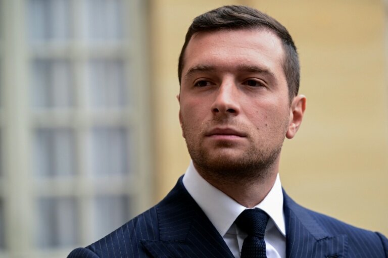 Le président du Rassemblement national, Jordan Bardella, le 2 septembre 2025 à Paris © Bertrand GUAY