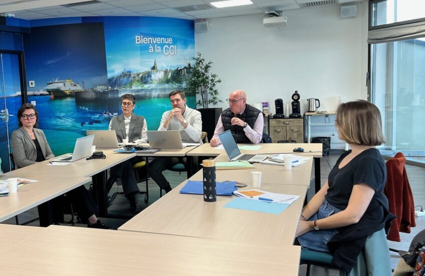 La délégation dieppoise de la CCI Rouen Métropole ont présenté le bilan de conjoncture pour le premier semestre 2025.