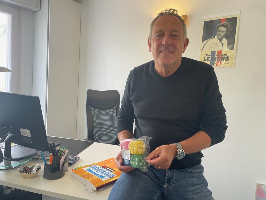 Patrick Devisme a fait de Devisme Sport, l'expert du matériel sportif qui tient bon face aux géants de la distribution d'équipements.