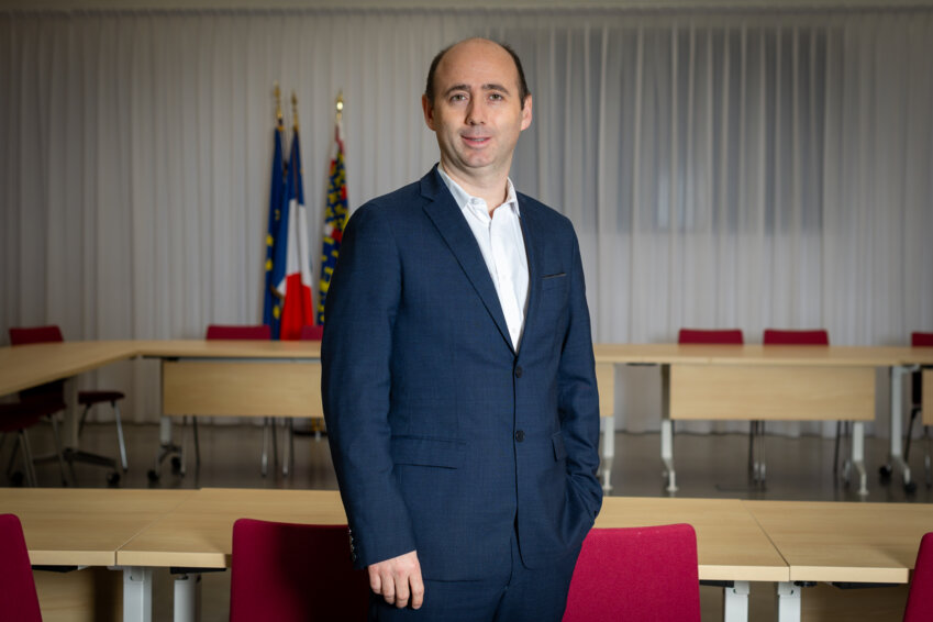 Guillaume Ruet, maire de Chevigny-Saint-Sauveur. © Chevigny-Saint-Sauveur