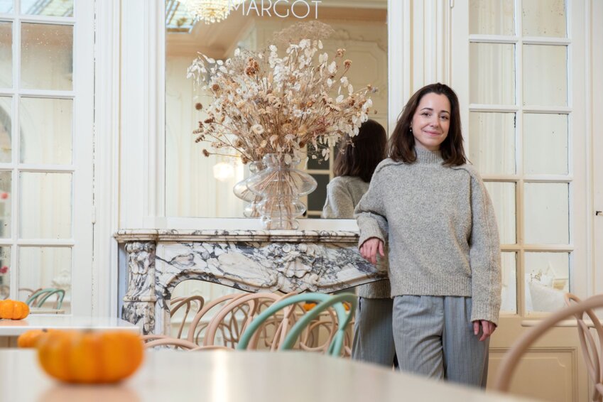 Margot Servoisier, cheffe pâtissière mais aussi cheffe de son restaurant Le Colibri à Amiens. © Cyrille Struy