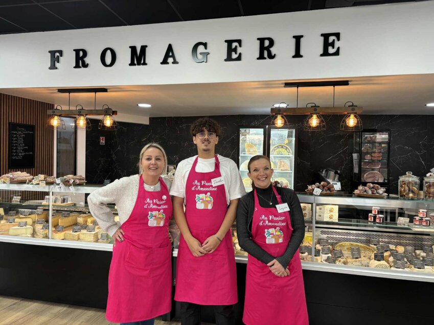 Au panier d’Amandine a ouvert depuis le 1er octobre dans le centre-ville de Roye.
