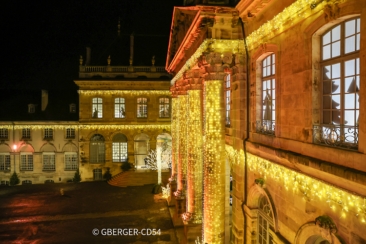 soirée d'inauguration de L’Hiver au château, le 10 décembre, au Domaine départemental du château de Lunéville. © GBERGER-CD54
