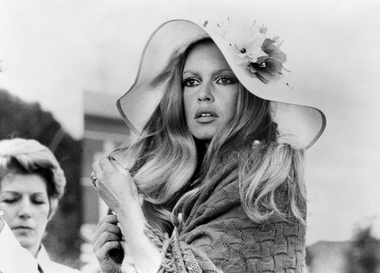 L'actrice française Brigitte Bardot, le 4 août 1972 à Stockholm © -