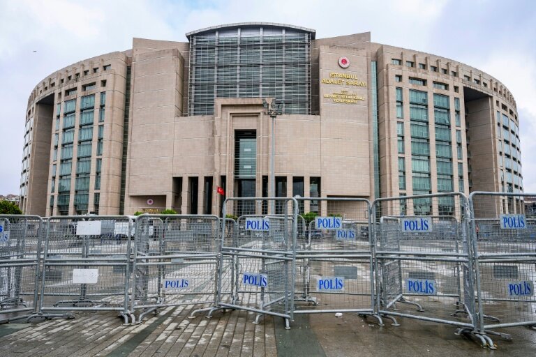 Le tribunal de Caglayan, à Istanbul, le 23 décembre 2025 en Turquie © Yasin AKGUL