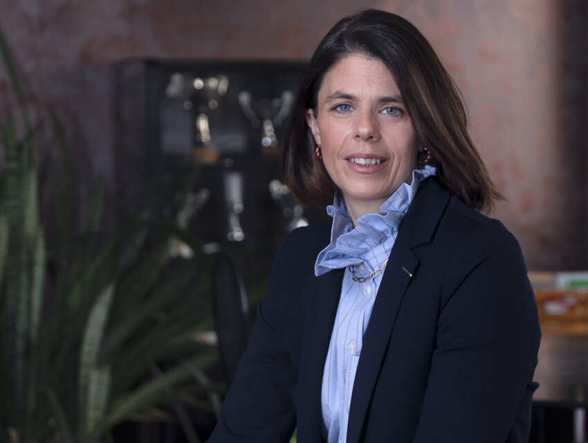 © Laurence Deleau. Depuis le début du mois, Aurore Bertolani est présidente nationale de l’Union professionnelle des métiers de la finition de la Fédération française du bâtiment (UPMF-FFB).