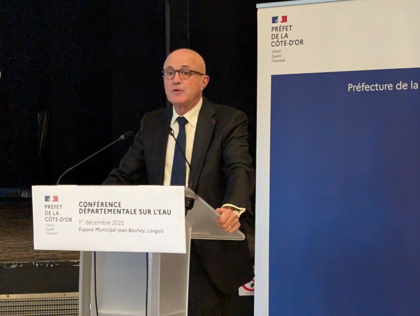 Le préfet Paul Mourier a annoncé la création d’un comité stratégique départemental de l’eau, réuni chaque année pour piloter une politique concertée. ©Aletheia Press / Nadège Hubert