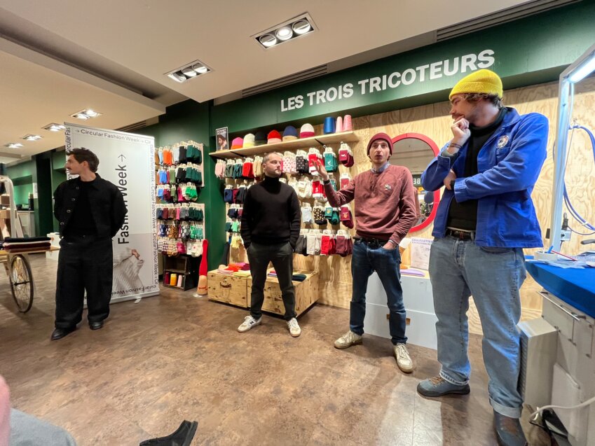 Les acteurs de la mode circulaire nordistes, Lemahieu, Les 3 tricoteurs et La Vie est Belt.