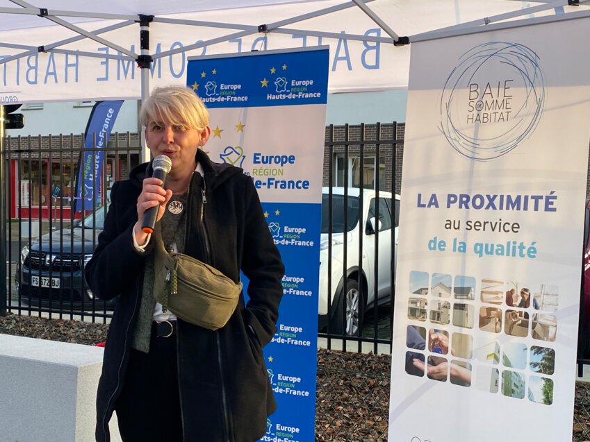 Céline Ferjani, directrice du développement et du patrimoine chez Baie de Somme Habitat.