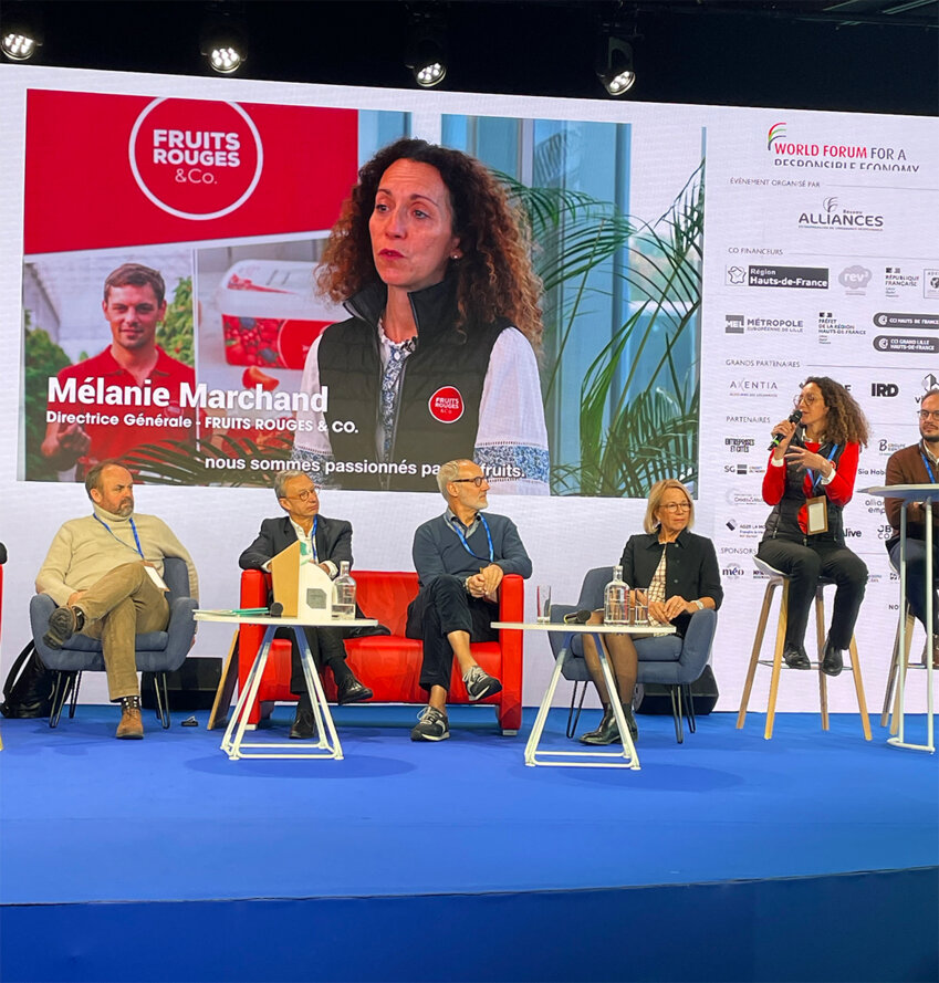 L'entreprise a été récompensée à Marcq-en-Barœul. (c) Fruits Rouges & co