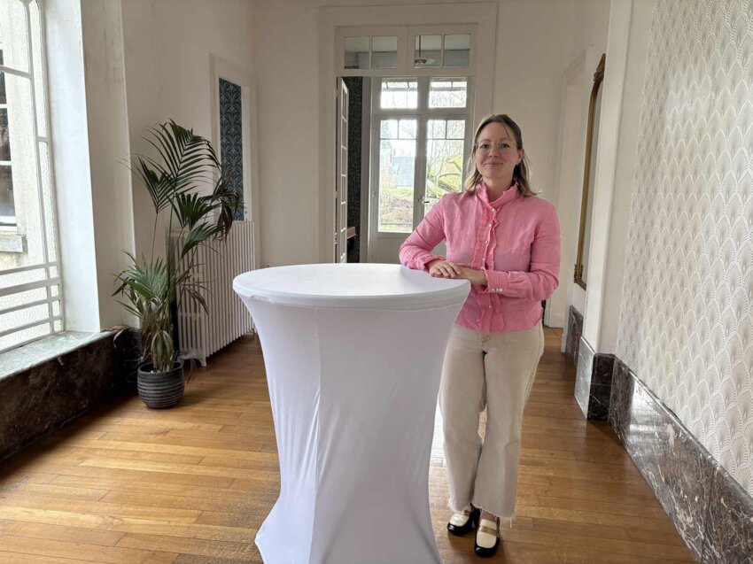  Émeline Robert et son mari Frédéric ont rénové cette maison historique de Saint-Quentin.