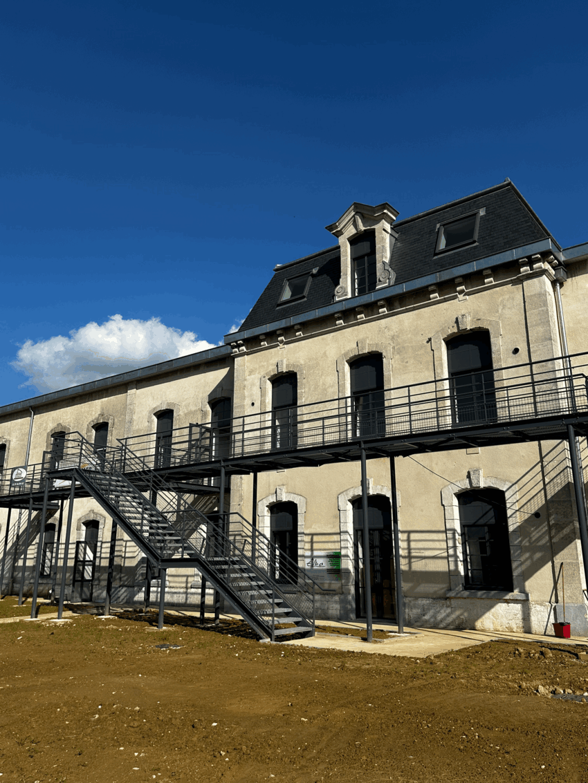 Dernière ligne droite pour les travaux avant l'inauguration programmée mi-janvier pour la nouvelle Résidence de jeunes actifs de Verdun. © AMIE