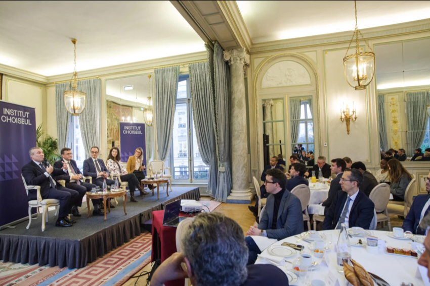 Dirigeants et acteurs institutionnels échangent sur l’attractivité économique et les opportunités du territoire ce 22 janvier à Rouen, à l'invitation de l’Institut Choiseul et de Rouen Normandy Invest. © Institut Choiseul 