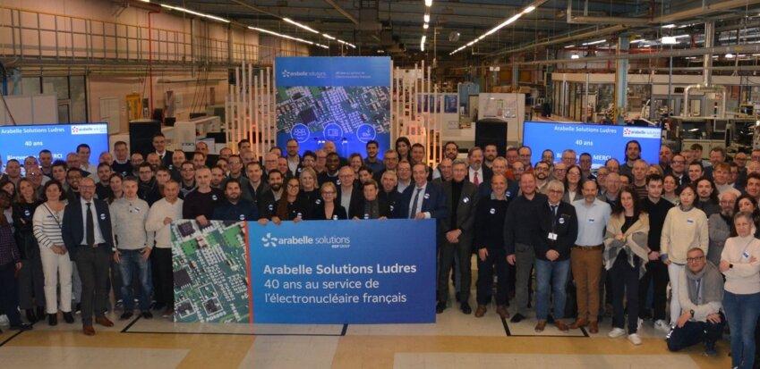 © Arabelle Solutions. Le site de Ludres d’Arabelle Solutions vient de fêter ses quarante ans. 