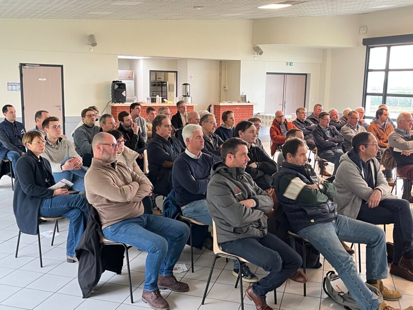 En pleine période de manifestations, les agriculteurs adhérents ont répondu présent. 