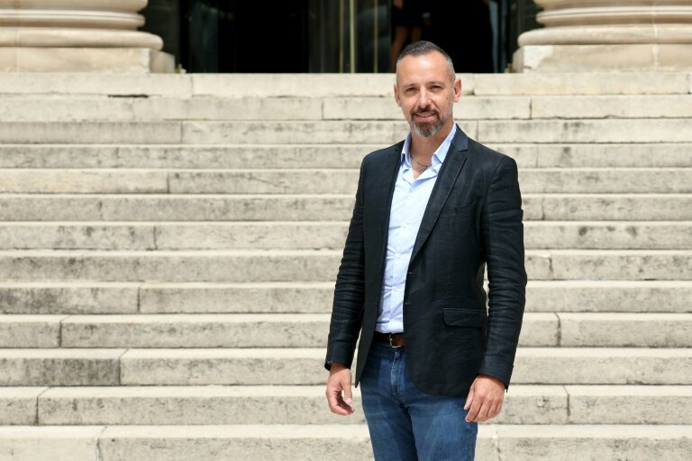 Le député Rassemblement national (RN) Julien Gabarron à Paris le 9 juillet 2024 © Alain JOCARD