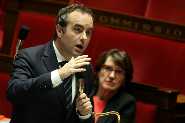 Le Premier ministre français, Sébastien Lecornu, à l'Assemblée nationale, à Paris, le 14 janvier 2026 © Alain JOCARD