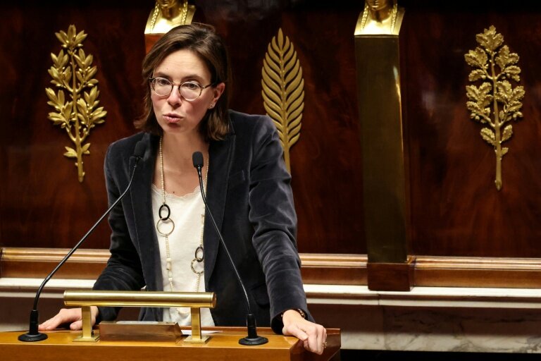 La ministre des Comptes publics, Amélie de Montchalin,  à l'Assemblée nationale le 13 janvier 2026. © Ludovic MARIN