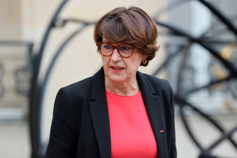 La ministre de l'Agriculture Annie Genevard, à l'Elysée à Paris, le 14 janvier 2026 © Ludovic MARIN