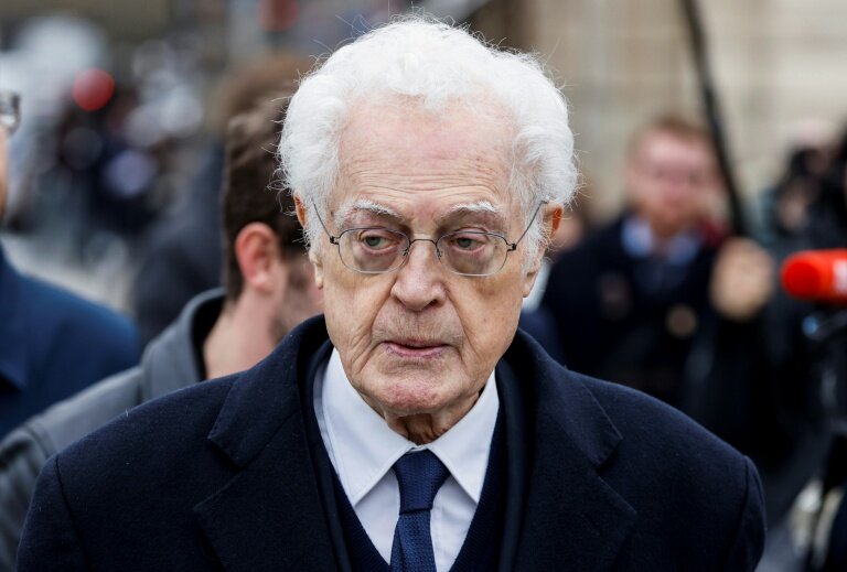 L'ancien Premier ministre socialiste Lionel Jospin à Paris, le 14 février 2025 © Ludovic MARIN