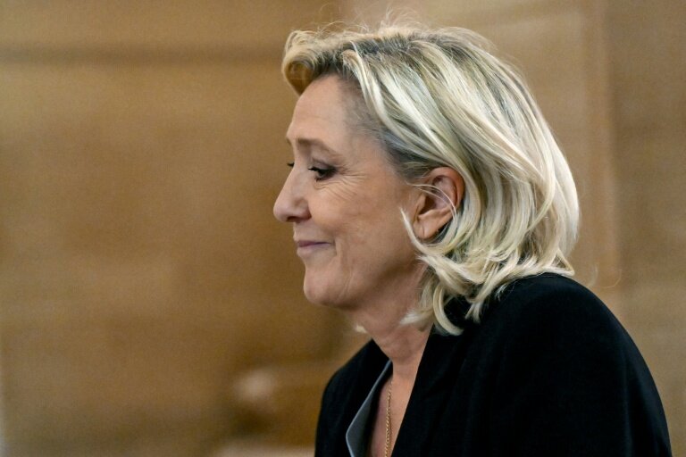 Marine Le Pen au tribunal de Paris, le 20 janvier 2026 © Bertrand GUAY