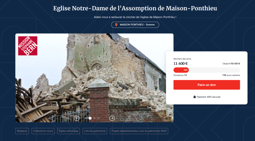 La mobilisation a été payante pour l’édifice.