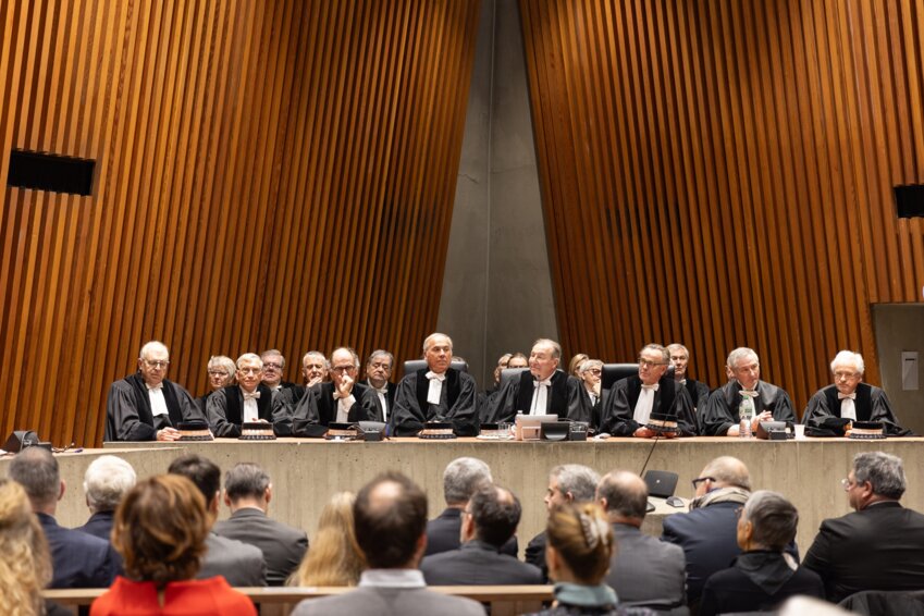Le 10 janvier dernier, l'audience solennelle du tribunal de commerce de Lille a dressé le bilan de l'année écoulée. © Lena Heleta