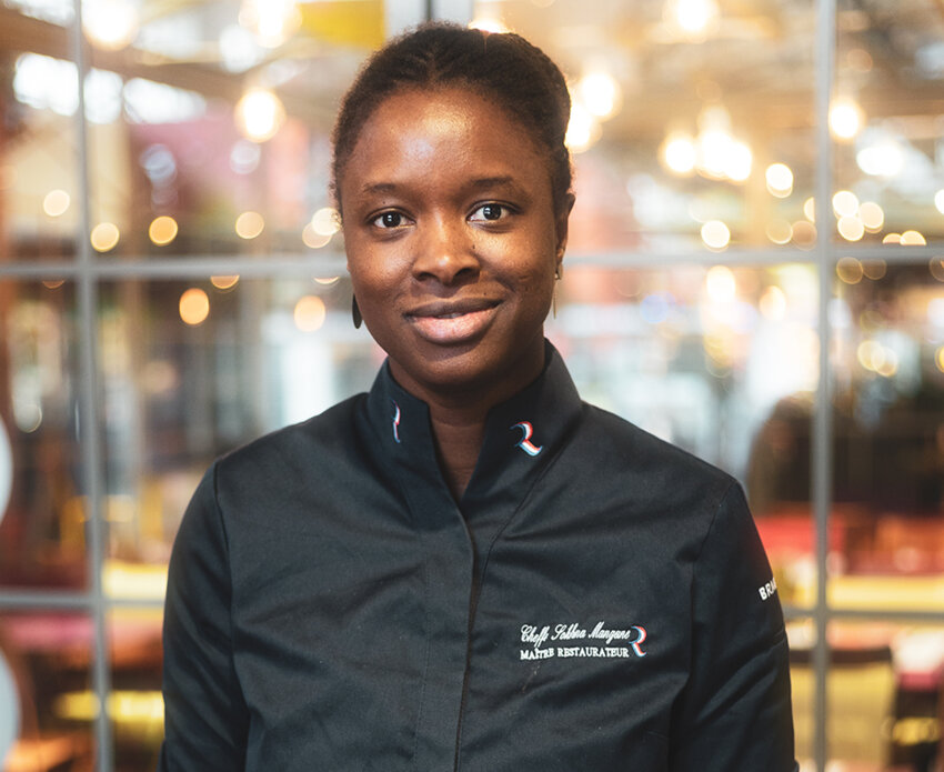 (c) Johann Marin-Thiery. Sokhna Mangane, cheffe de l'Impromptu de Nancy, développe une gastronomie du quotidien