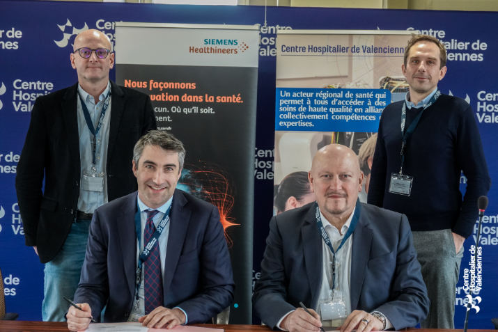 Le Centre Hospitalier de Valenciennes annonce un partenariat avec Siemens Healthineers. ©CH de Valenciennes