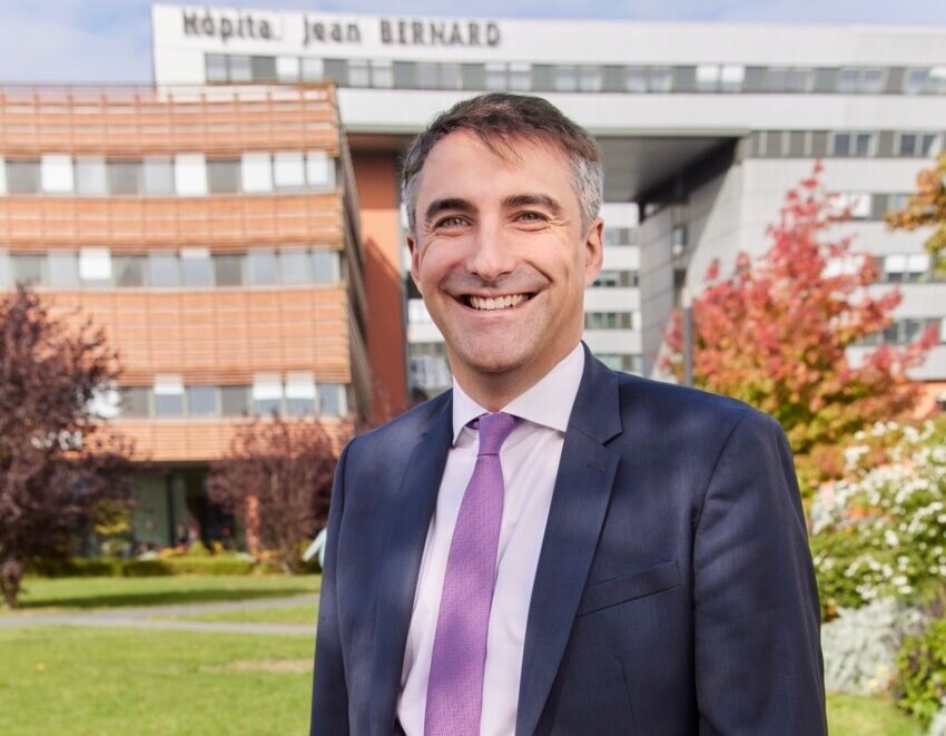 Nicolas Salvi, directeur général du Centre Hospitalier de Valenciennes. ©Lena Heleta