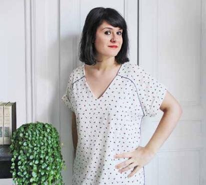 Émilie Rousseaux gère tant la création que la commercialisation de ses produits.