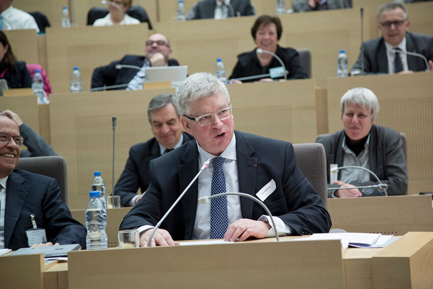 «Quand on regarde la carte SNCF en Hauts-de-France, c'est inquiétant», prévient Laurent Degroote, président du CESER Hauts-de-France. © CESER