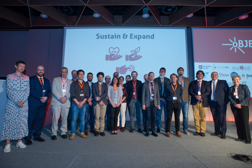 Les lauréats récompensés lors de la soirée organisée par la Fondation I-SITE Université Lille Nord-Europe (ULNE).