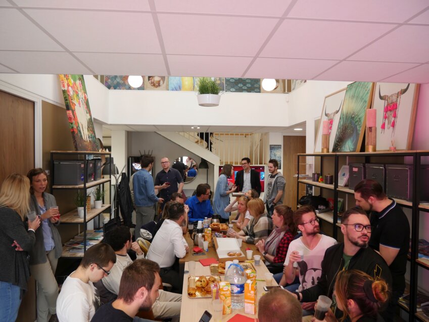 La soirée a permis de découvrir les projets et toute la richesse de l’écosystème autour de LLV.