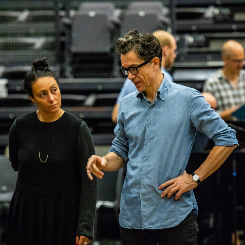 Le metteur en scène Romeo Castellucci lors des répétitions. © H. Segers-La Monnaie