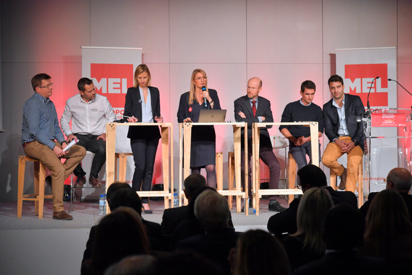 ... et participer aux deuxièmes Rencontres métropolitaines de l’économie de la Métropole européenne de Lille. © MEL – Vincent Lecigne