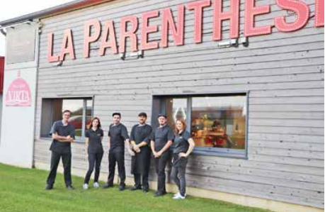 Une partie de l’équipe de La Parenthèse.