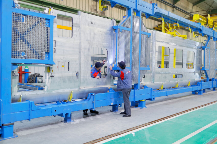 Alstom à Petite Forêt, près de Valenciennes,  est l'un des dix sites labellisés.