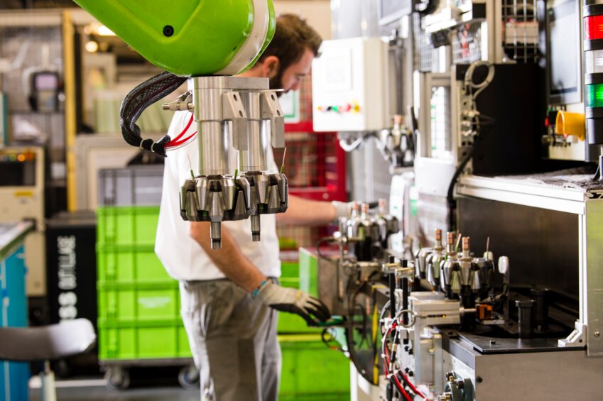 A Etaples-sur-Mer, l’alterno-démarreur 48 V de Valéo est développé depuis 2015, et produit depuis 2018. (© Valéo)