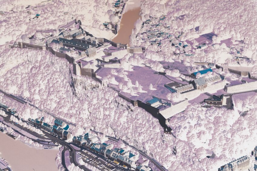 Chef-d’œuvre de Vauban inscrit sur la liste du Patrimoine mondial par l’Unesco en 2008, la Citadelle de Besançon est un haut lieu touristique et culturel régional. © David Lefranc