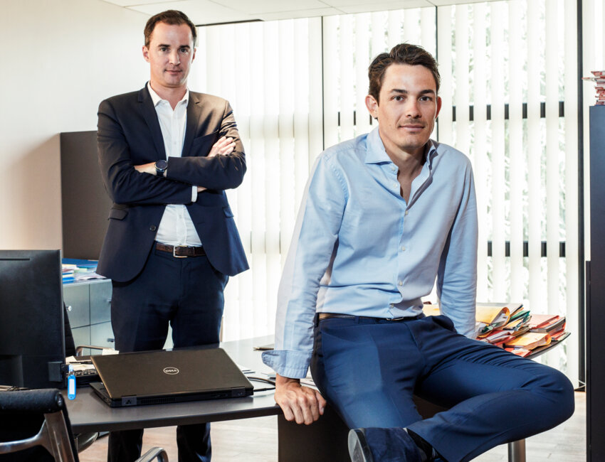 Beauvais : Launet Construction au sommet de la Tour Triangle