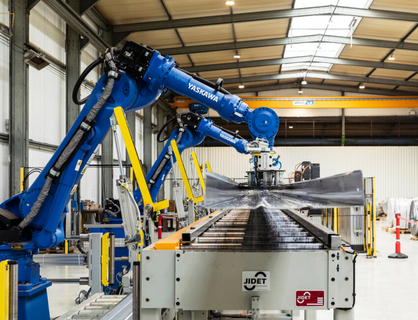 Alexis Piot et Victor Liot, à la tête de l’entreprise beauvaisienne, développent de nouveaux marchés et projets techniques innovants. © Launet Construction