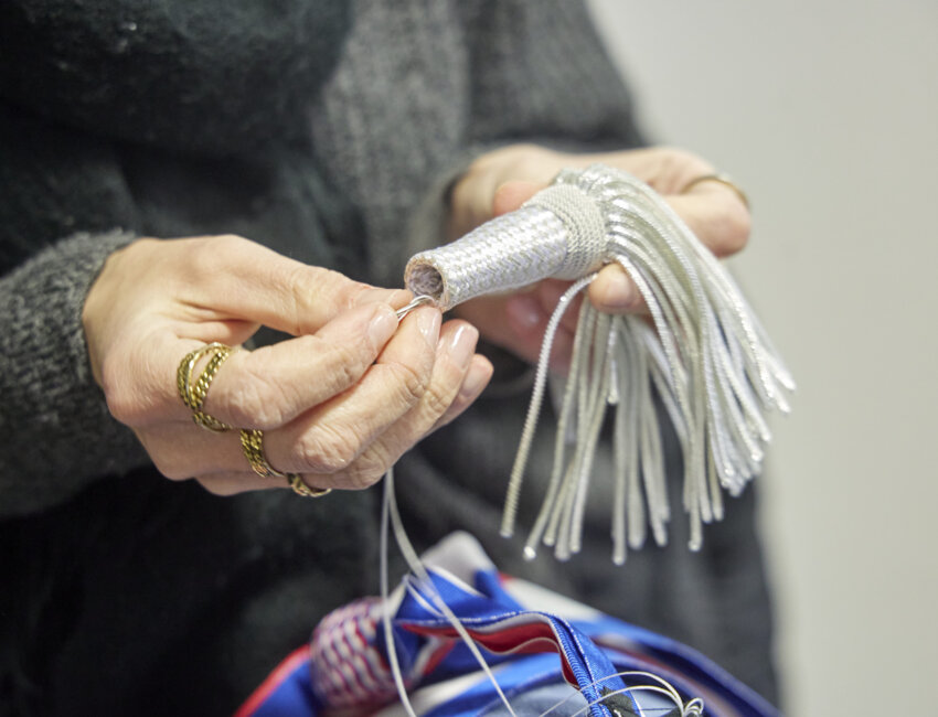 Doublet compte 20 opérateurs sur son site industriel, à la fois en impression et en confection. ©Christophe Kicien