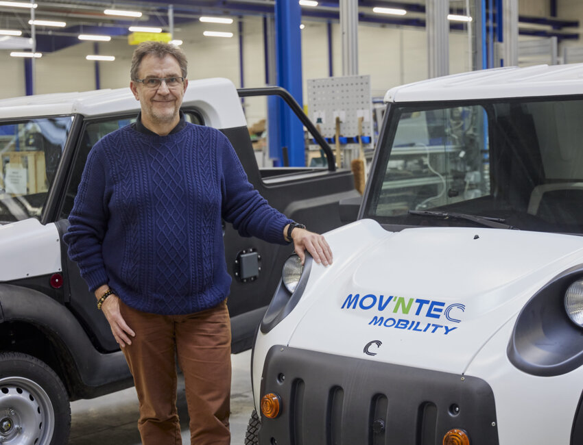 Francis Kopp, co-fondateur de Mov'nTech. ©Christophe Kicien