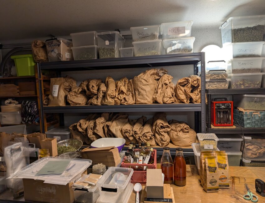 Pauline Degand a lancé Maison Bonnes Herbes il y a 4 ans. © Aletheia Press / D. La Phung