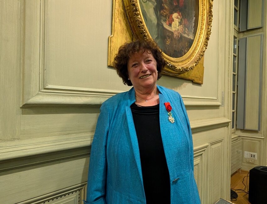 Amiens : Brigitte Fouré élevée au rang d’officier de la Légion d'honneur