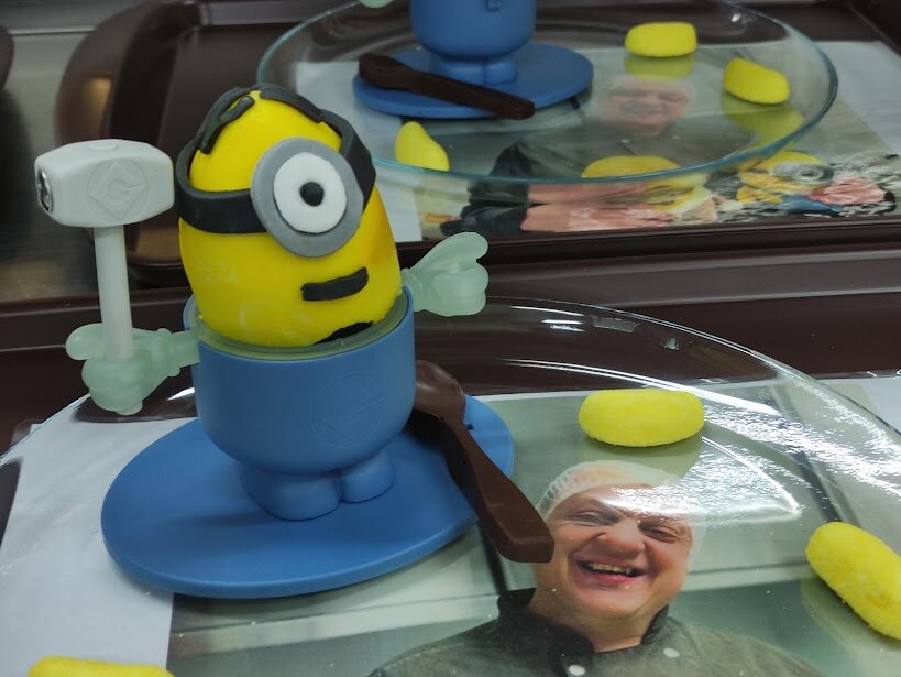 Le vainqueur du concours Jérémy Hurtel a eu deux heures pour réaliser son «Jéréminion».