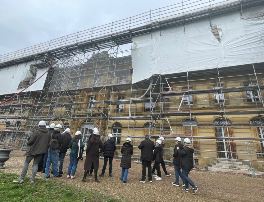 © Élie Lucas. Le Domaine de Moncel Jarny va pouvoir continuer sa restauration grâce à l’implication de la fondation TotalEnergies.