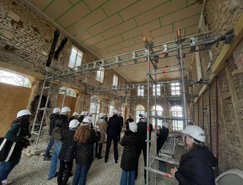 © Élie Lucas. Le Domaine de Moncel Jarny va pouvoir continuer sa restauration grâce à l’implication de la fondation TotalEnergies.